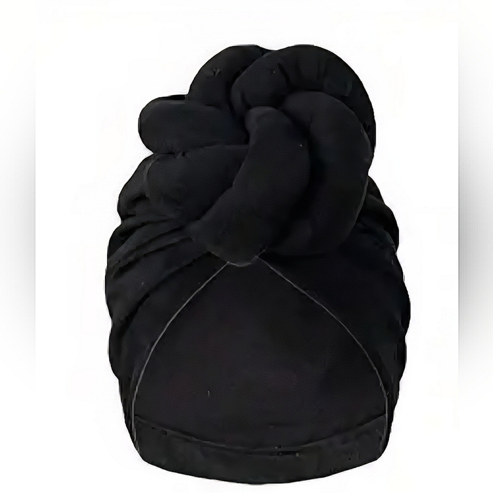 NEW BLACK URBAN TURBIN HEAD TIE/WRAP - Picture 2 of 4
